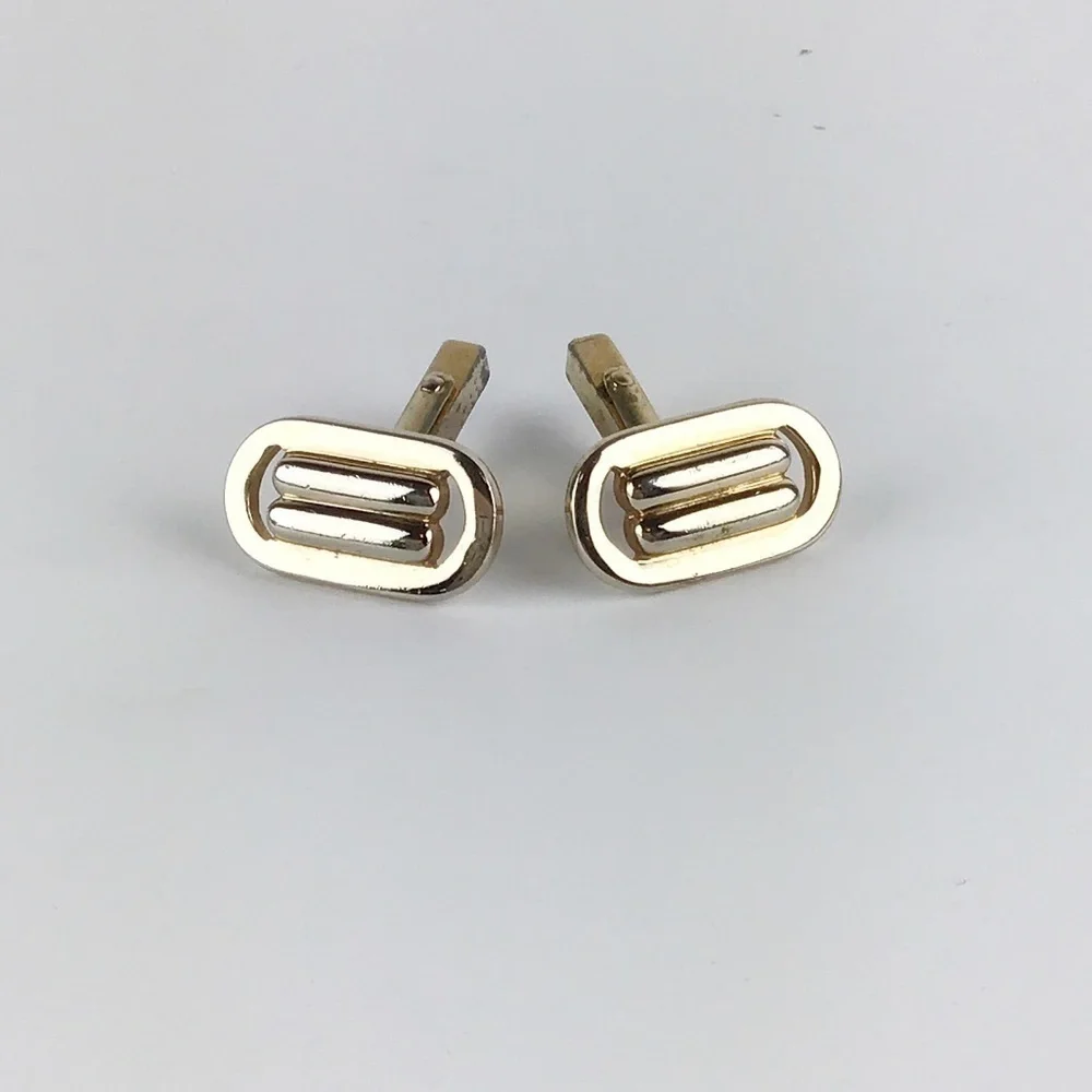 Vintage Swank Gold Cuff Links